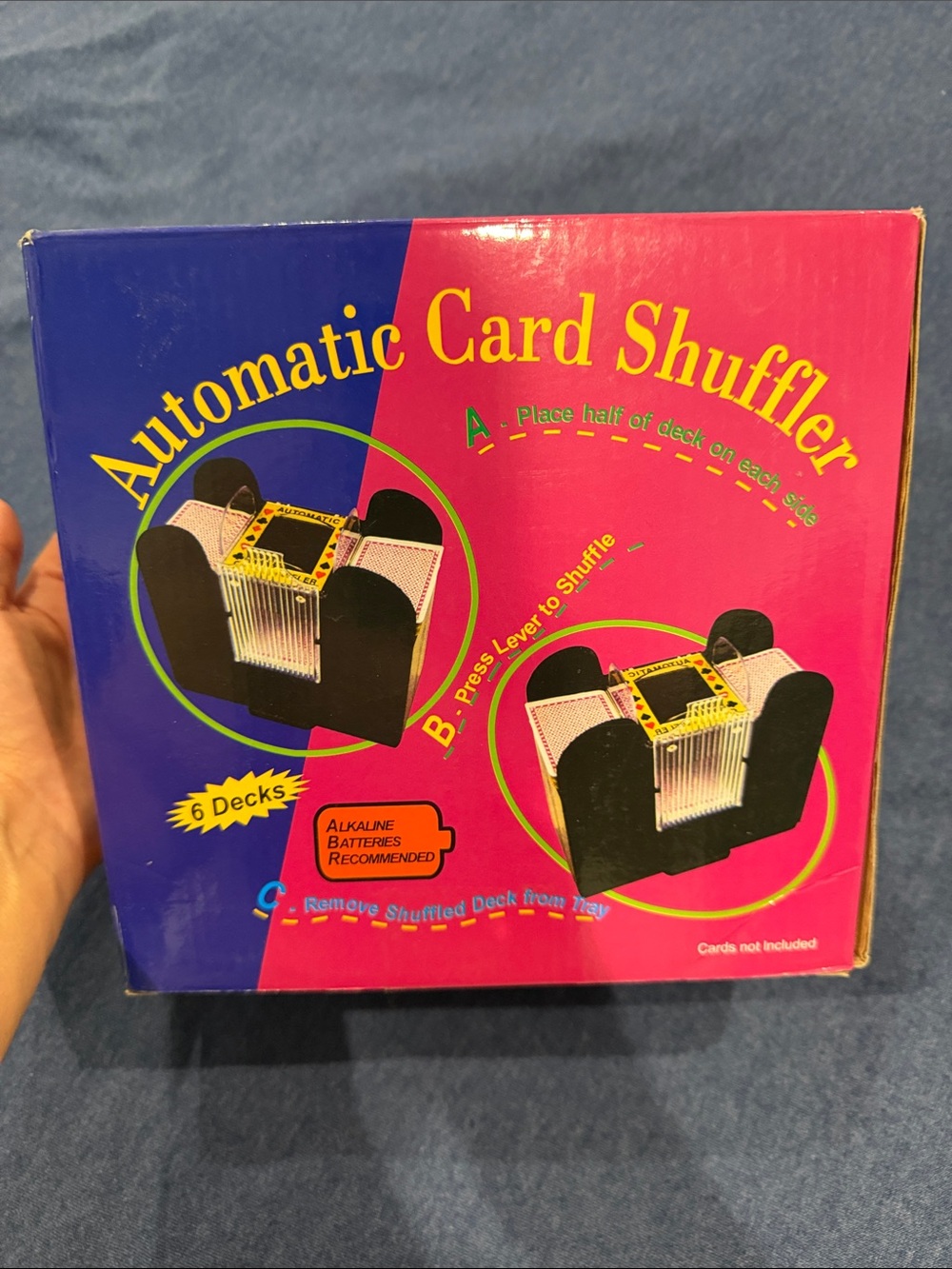 Automatic Card Shuffler - Black